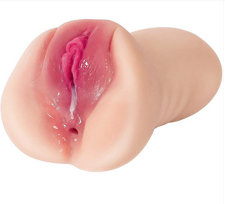 Self-Lubricating Realistic Masturbator